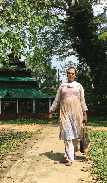 Tamannaah: Nie udaję kobiety, jestem hidźrą,  Cox Bazaar, 5 października 2018 r. / MAREK RABIJ