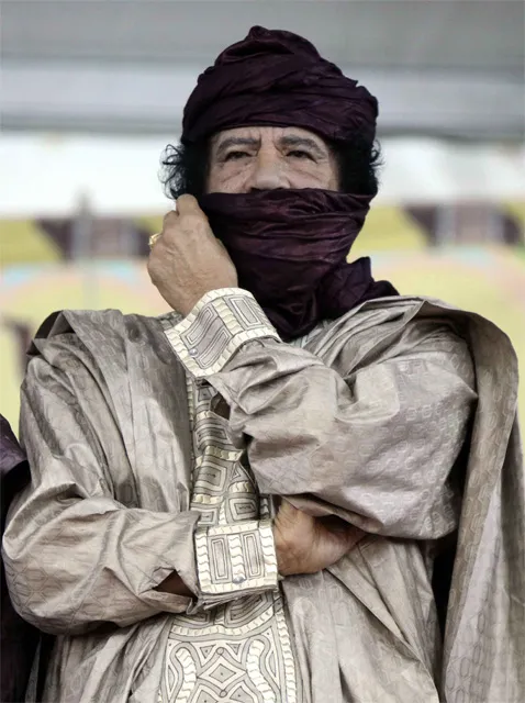 Muammar Kaddafi / fot. EPA/PAP / 