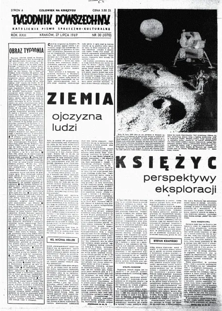 Okładka "Tygodnika Powszechnego" nr 30/1969 / 
