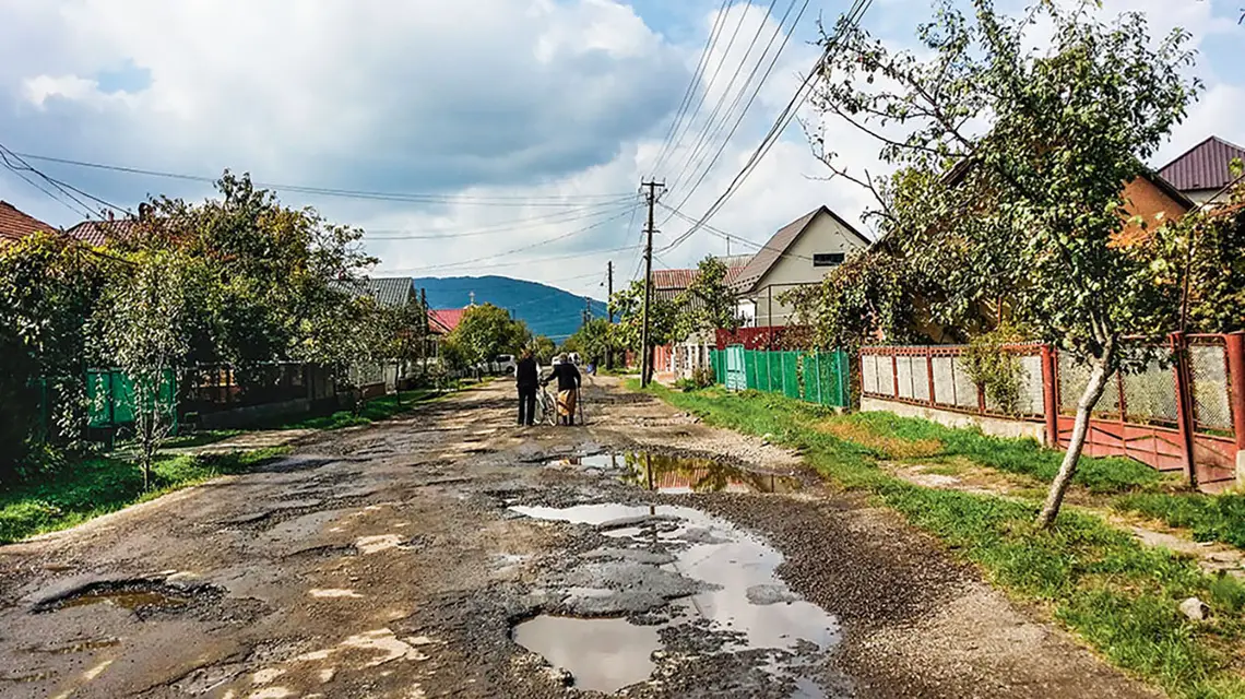 Wieś Korolewo w powiecie wynohradiwskim, wrzesień 2018 r. / TADEUSZ IWAŃSKI