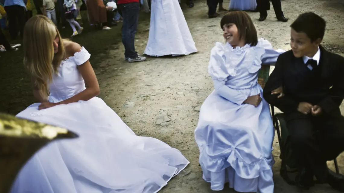 Procesja Zaśnięcia Matki Bożej. Kalwaria Zebrzydowska, 14 sierpnai 2009 r. / fot. Grażyna Makara / 