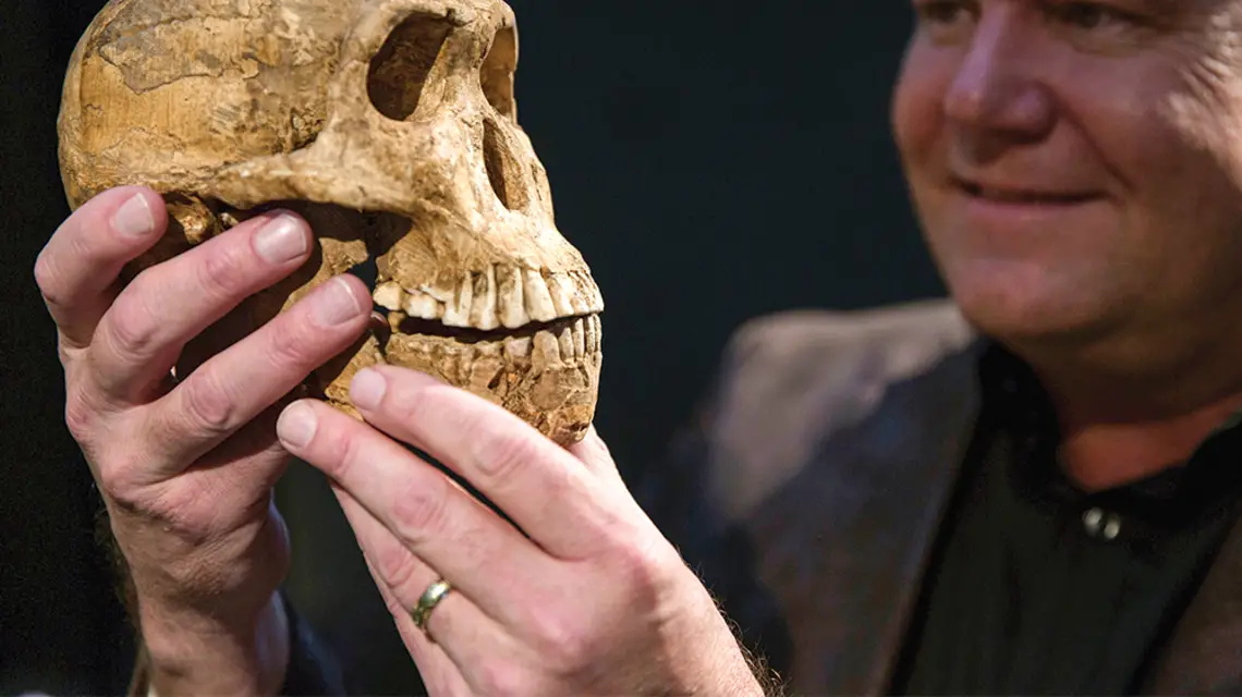 Lee Berger / / JAMES OATWAY / REUTERS / FORUM