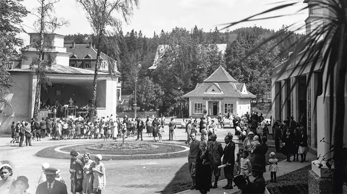 Rabka, 1933 r. / NARODOWE ARCHIWUM CYFROWE