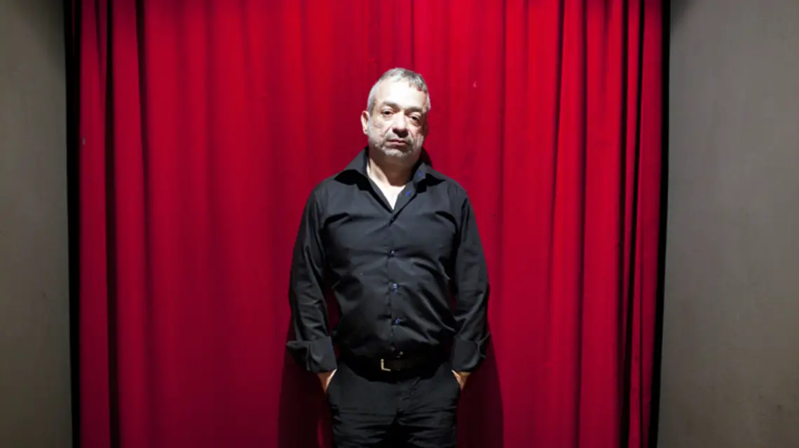 Rabih Alameddine, autor książki "Hakawati, mistrz opowieści" na II Międzynarodowym Festiwalu im. Josepha Conrada / fot. Tomasz Wiech / 