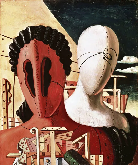 Giorgio de Chirico, „Dwie maski”, 1926 / The Gallery Collection / Corbis / 