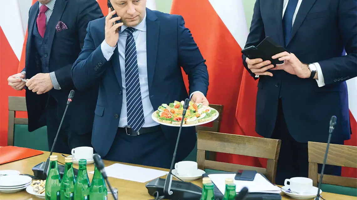 Spotkanie parlamentarzystów PiS z samorządowcami w sprawie zmian w kodeksie wyborczym. Warszawa, 10 stycznia 2023 r. / WOJCIECH OLKUŚNIK / EAST NEWS