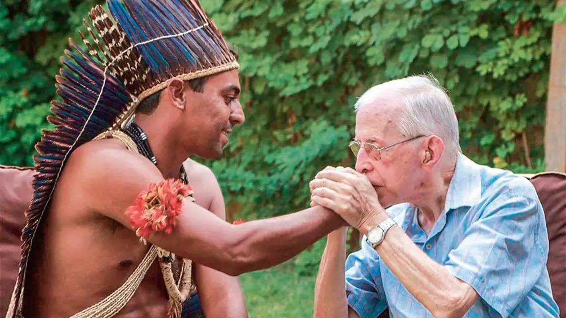 Biskup Pedro Casaldáliga, São Félix do Araguaia, Brazylia, zdjęcie niedatowane. / MENSAJEROS DE LA PAZ