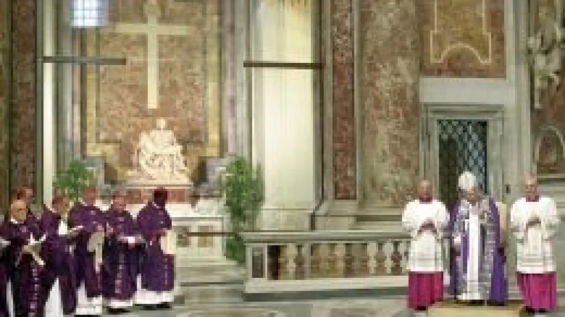 12 marca 2000, liturgia "Dnia Przebaczenia" w Watykanie / 