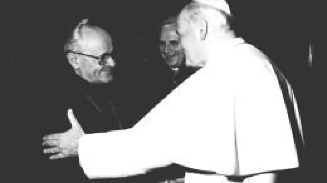 Z Janem Pawłem II i kard. Josephem Ratzingerem, Rzym 1989 r. / 