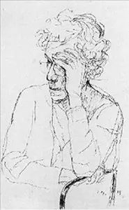 Józef Czapski "Portret Marii Czapskiej, 1973 r. / 