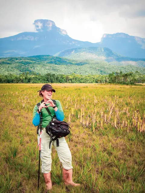 Izabela Stachowicz na Gran Sabana, wrzesień 2015 r. / ARCHIWUM IZABELI STACHOWICZ / 