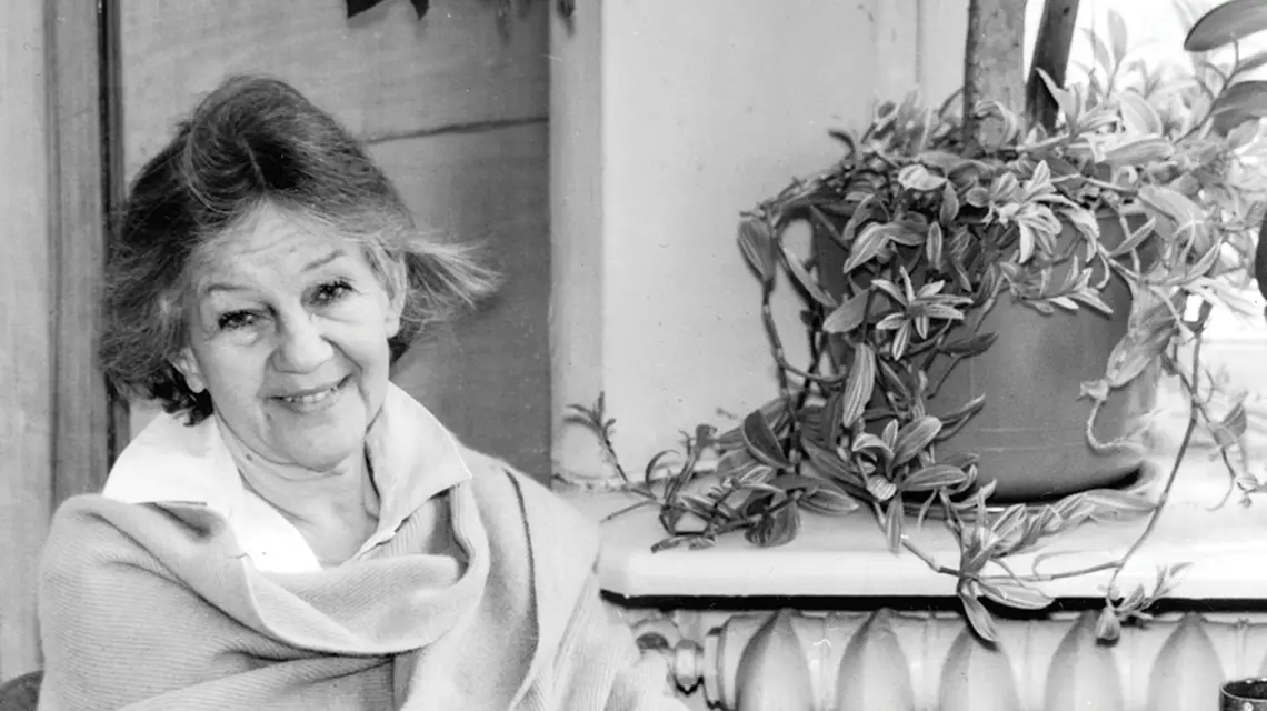 Maria Ofierska. Warszawa, początek lat 90. / ANNA BIAŁA / WYBORCZA.PL