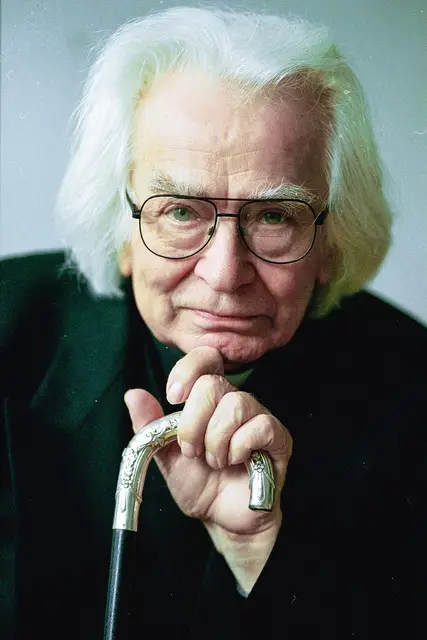 Ks. Leon Kantorski, Podkowa Leśna, 1997 r. / PIOTR WÓJCIK / AGENCJA GAZETA