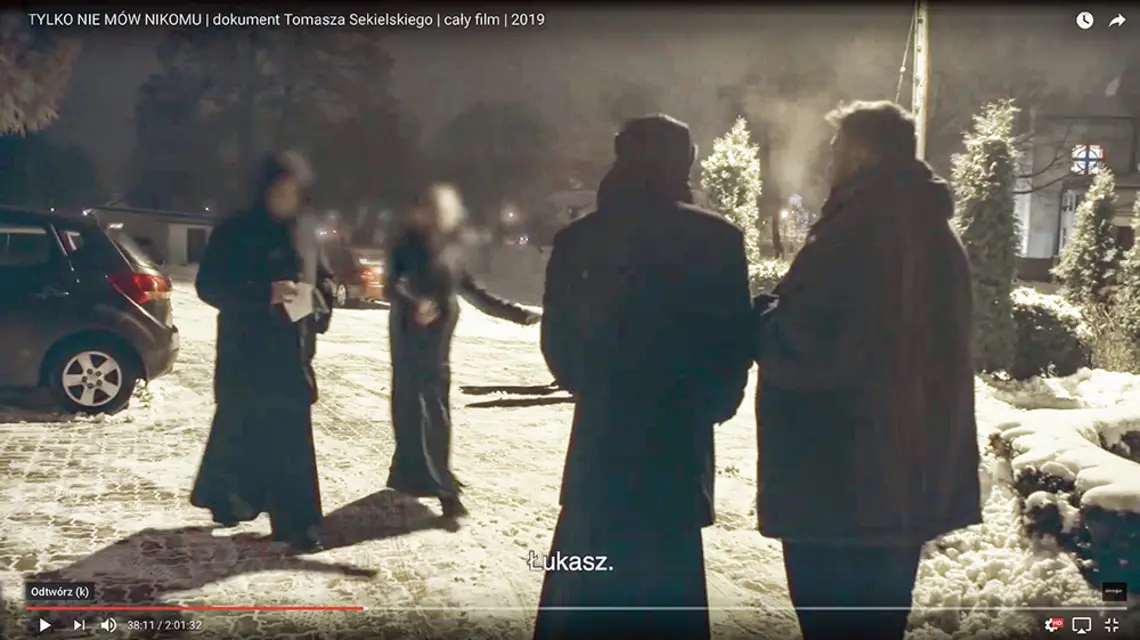 Kadr z filmu „Tylko nie mów nikomu” / YOUTUBE / 