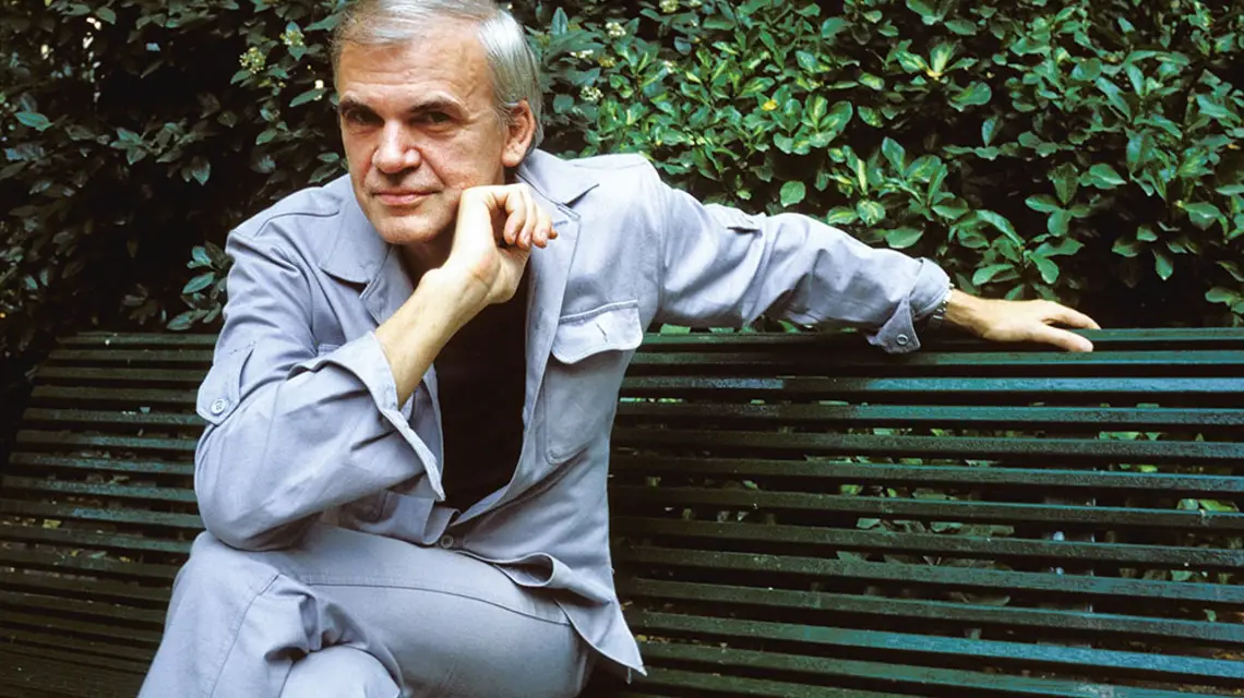 Milan Kundera, Paryż, 1984 r. / FRANCOIS LOCHON / GAMMA / GETTY IMAGES
