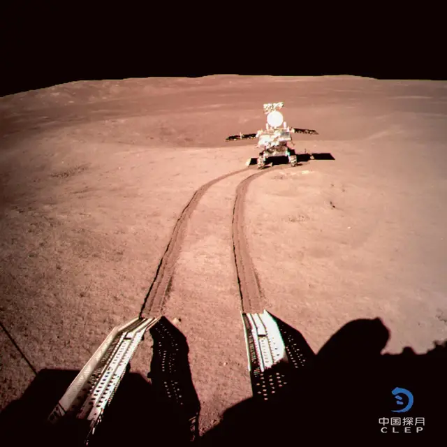 Księżycowy łazik chińskiej sondy Chang’e 4. / ICHPL IMAGINECHINA / EAST NEWS