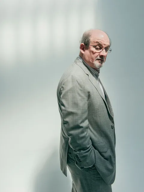 Salman Rushdie, 2013 r. / CHRISTOPHER ANDERSON / MAGNUM / FORUM