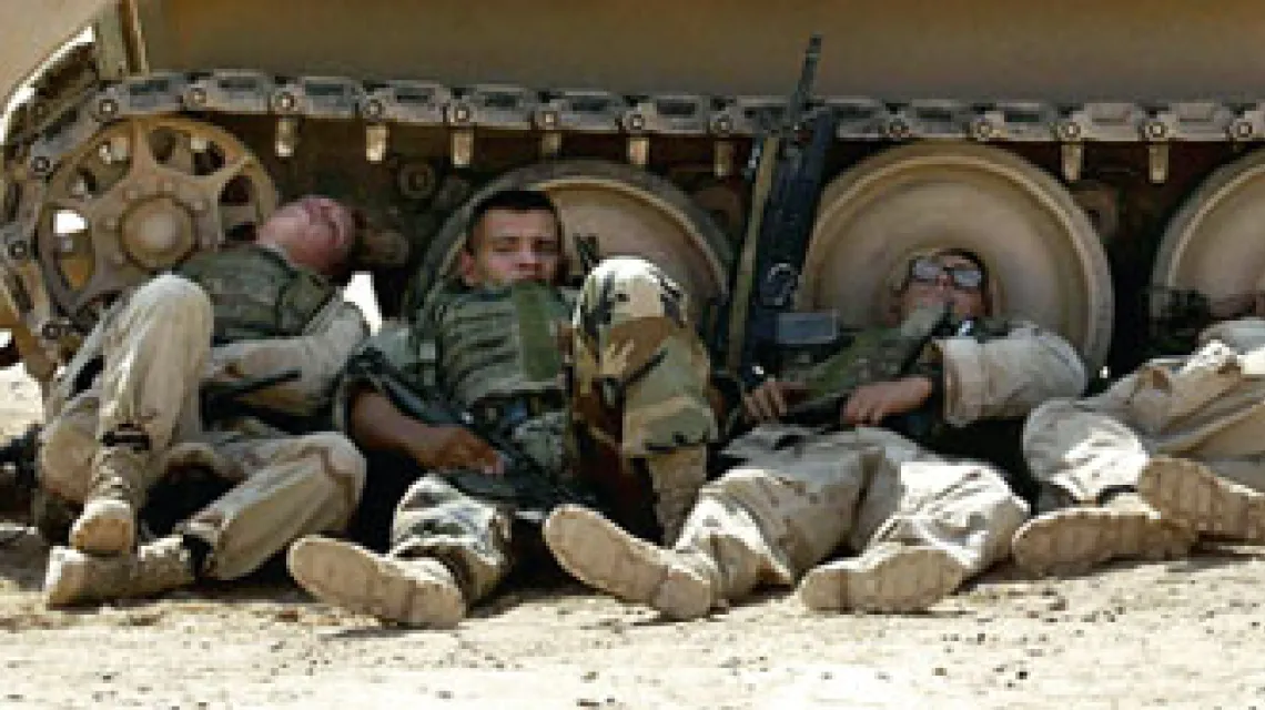 Irak, sierpień 2003 r. /fot. KNA-Bild / 