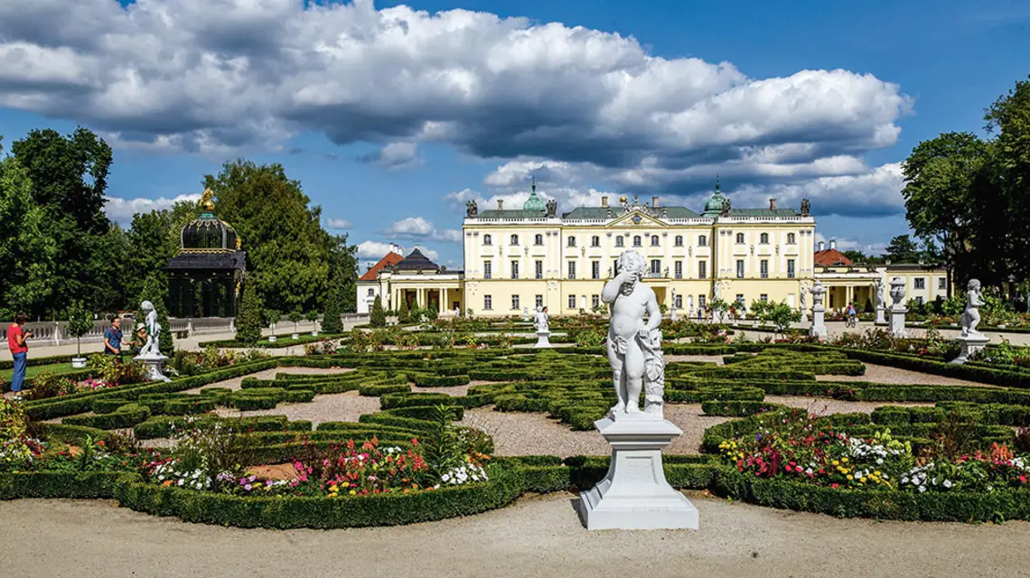 Odbudowany pałac Branickich, 2018 r. / WOJCIECH WOJTKIELEWICZ / UM BIAŁYSTOK