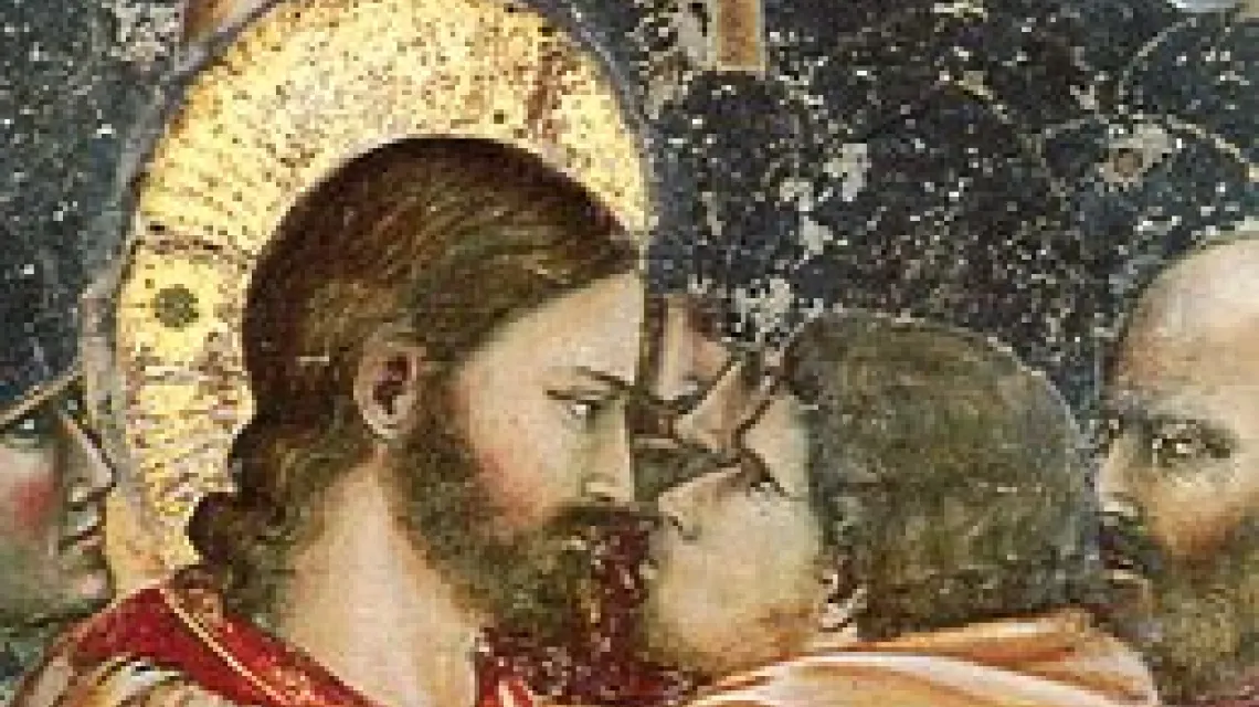 Giotto, "Pocałunek Judasza", Padwa 1303-1306 / 
