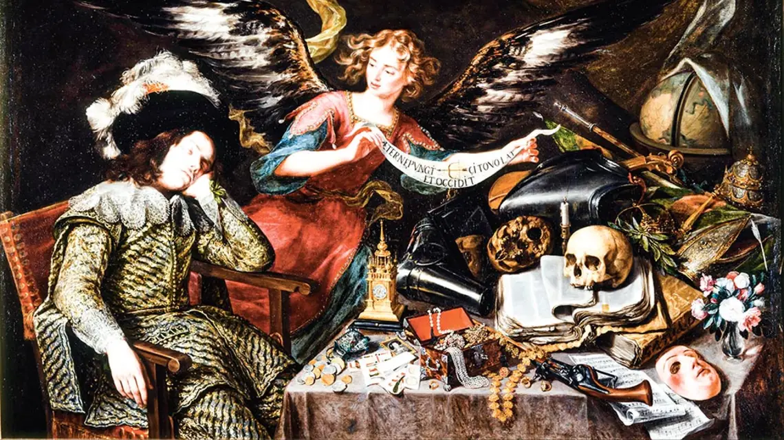 Antonio de Pereda, „Sen rycerza”, ok. 1655 r. / DOMENA PUBLICZNA