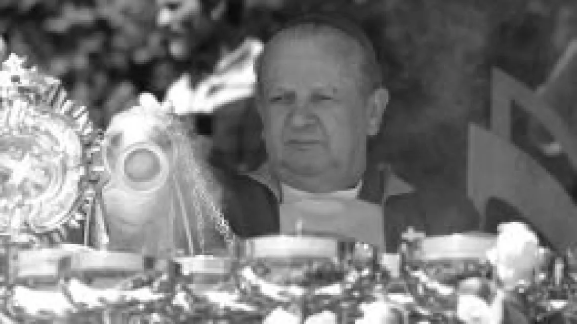 Skoczów, 22 maja 2005. 10. rocznica pobytu Jana Pawła II na Śląsku Cieszyńskim / 
