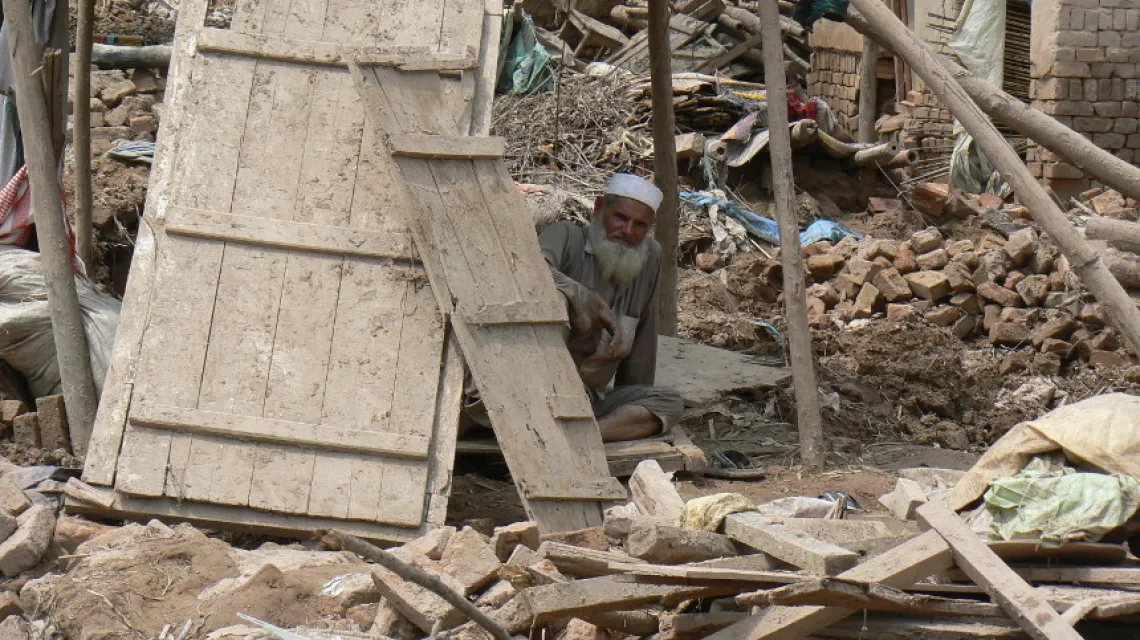 Powódź w Pakistanie, sierpień 2010 r. / fot. The Peace Welfare & Development Organization / 