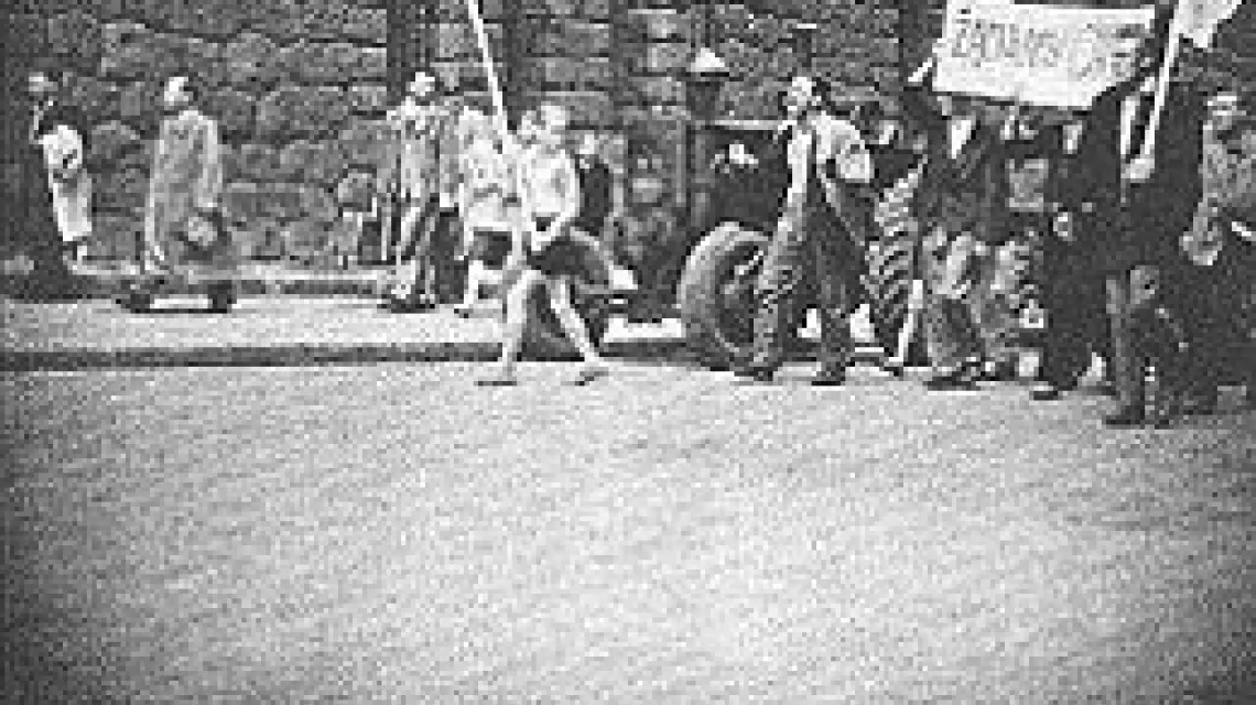 28 czerwca 1956, początek protestu /fot. Wielkopolskie Muzeum Walk Niepodległościowych w Poznaniu / 