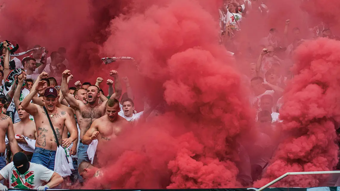 Podczas finału Pucharu Polski na Stadionie Narodowym, Warszawa, 2 maja 2018 r. / KRZYSZTOF RADZKI / EAST NEWS