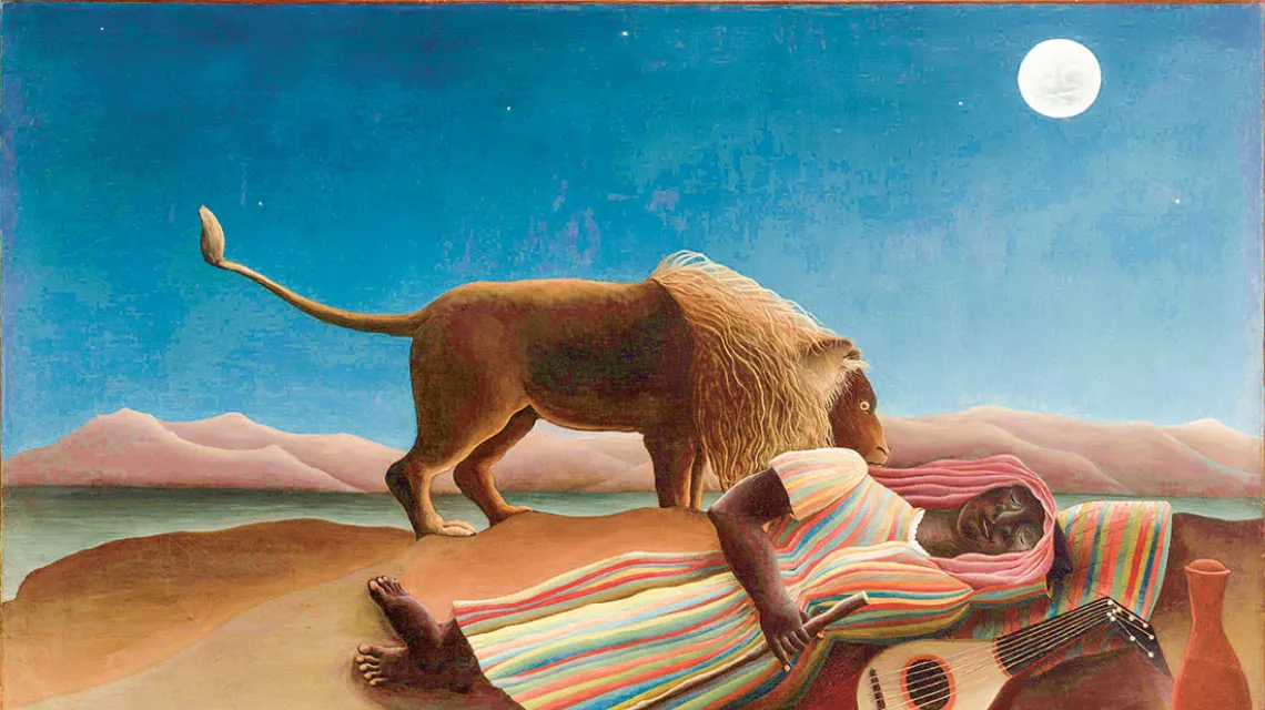 Henri Rousseau „Śpiąca Cyganka”, 1897 r., Museum of Modern Art, Nowy Jork / MOMA / MATERIAŁY PRASOWE