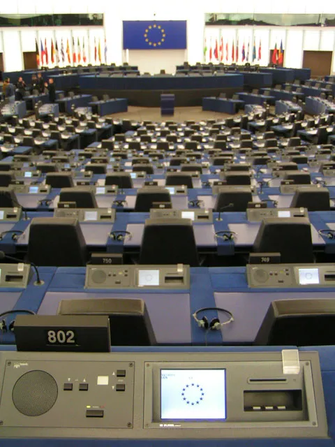 Europarlament w Strasburgu /fot. Michał Kuźmiński / 