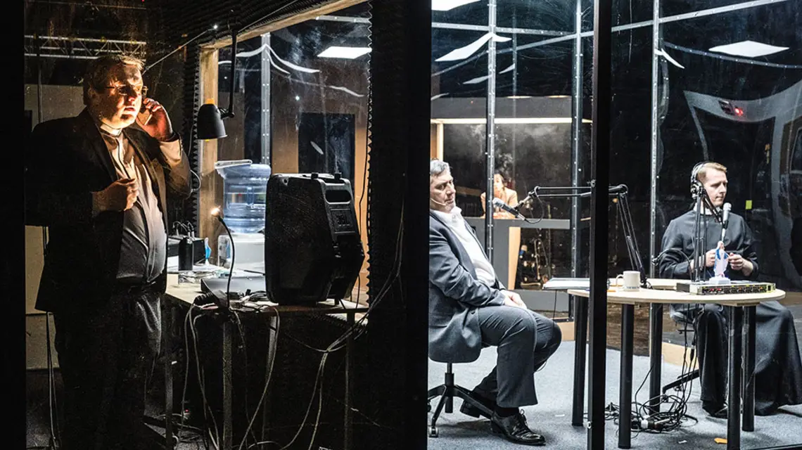 „Wróg się rodzi” w reżyserii Anety Groszyńskiej, Teatr Wilama Horzycy w Toruniu. / WOJTEK SZABELSKI