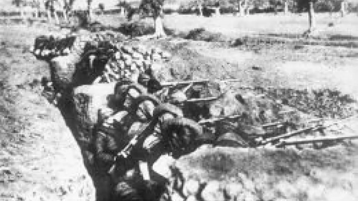 Żołnierze tureccy na półwyspie Gallipoli / 