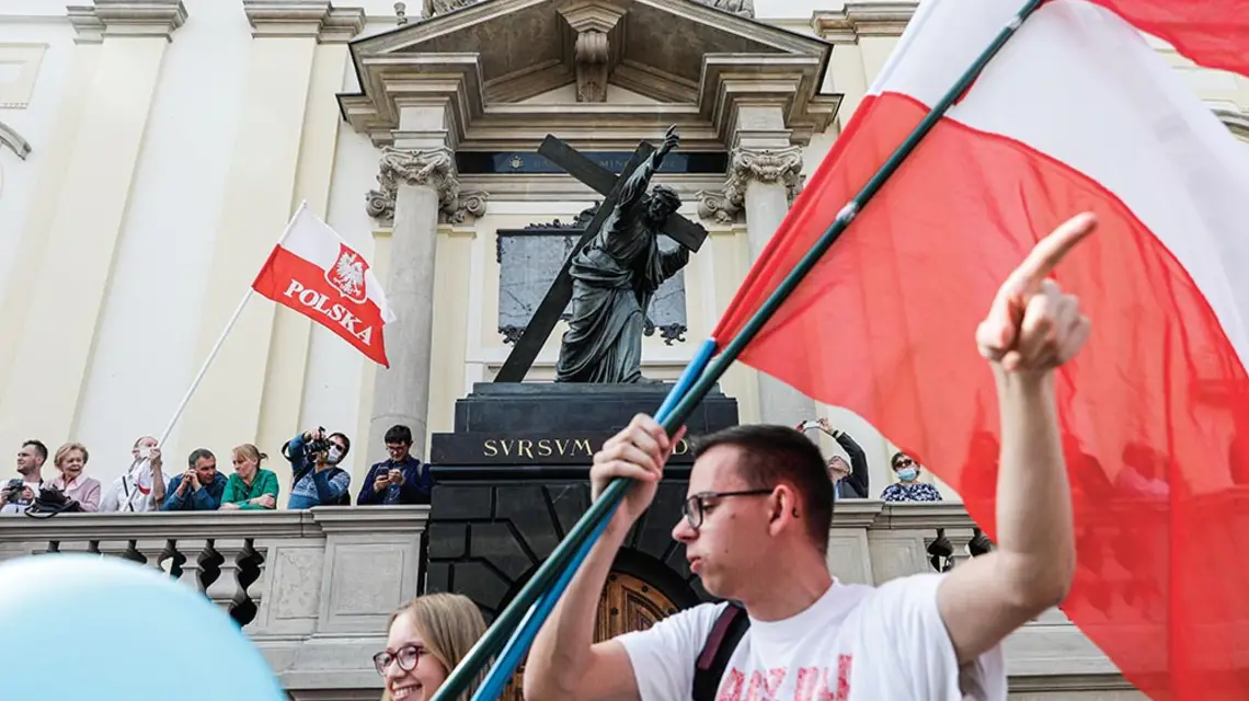 Marsz dla Życia i Rodziny. Warszawa, 20 września 2020 r. / ANDRZEJ HULIMKA / FORUM