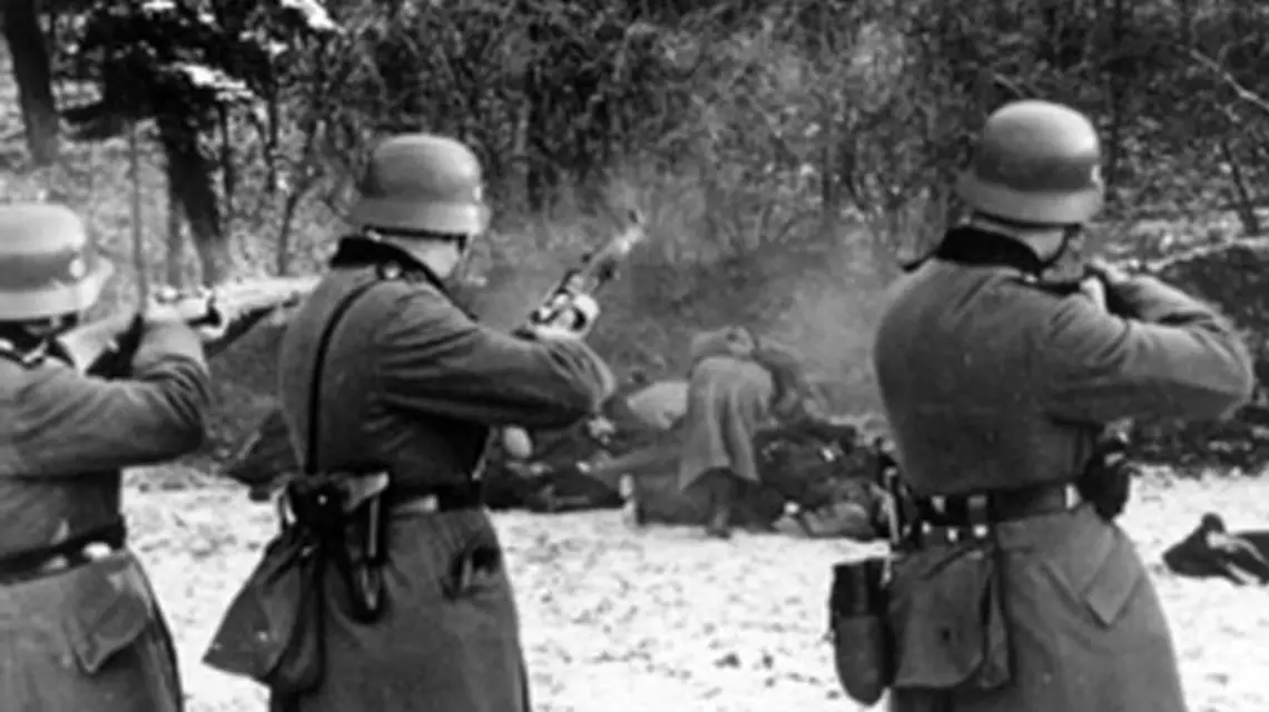 Egzekucja 51 osób w Bochni, grudzień 1939 r. /fot. IPN | www.1wrzesnia39.pl | www.17wrzesnia39.pl / 