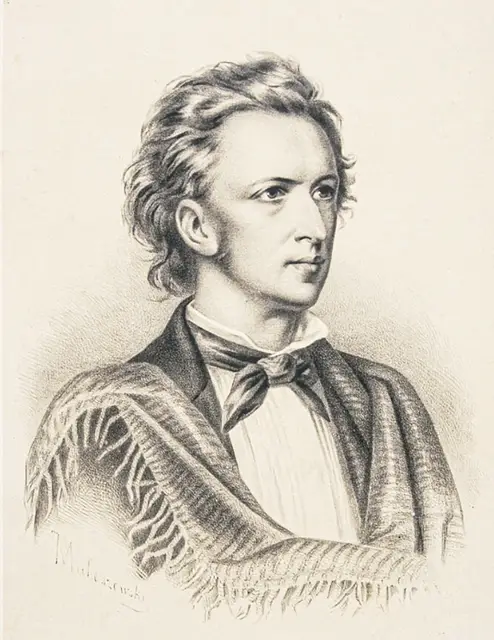 Fryderyk Chopin na litografii Władysława Walkiewicza według wzoru Tytusa Maleszewskiego, 1892 r. / ZE ZBIORÓW BIBLIOTEKI NARODOWEJ / POLONA.PL