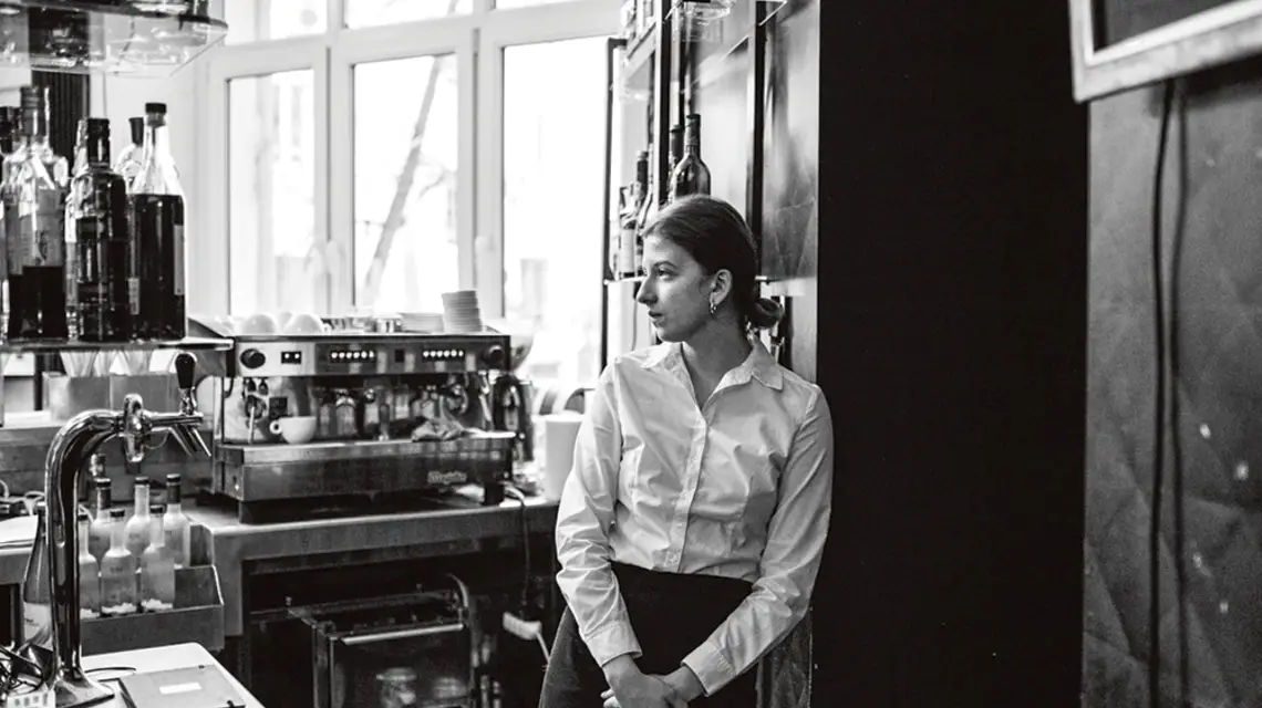 Justyna Święs jako Alicja w filmie „Piosenki o miłości”, 2021 r. / MATERIAŁY PRASOWE