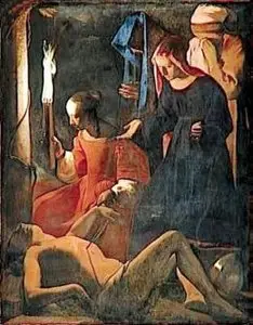 Georges de La Tour, "Święta Irena znajduje ciało świętego Sebastiana" / 