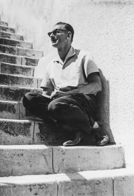 Władysław Bartoszewski podczas pobytu w Izraelu, 1963 r. / ARCHIWUM WŁADYSŁAWA BARTOSZEWSKIEGO ZAKŁAD NARODOWY IM. OSSOLIŃSKICH