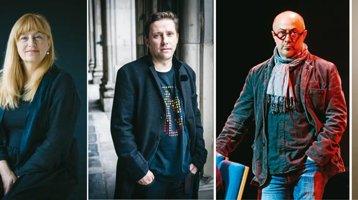 Monika Sznajderman, Paweł Sołtys, Mikołaj Grynberg, Marcin Wicha / 
