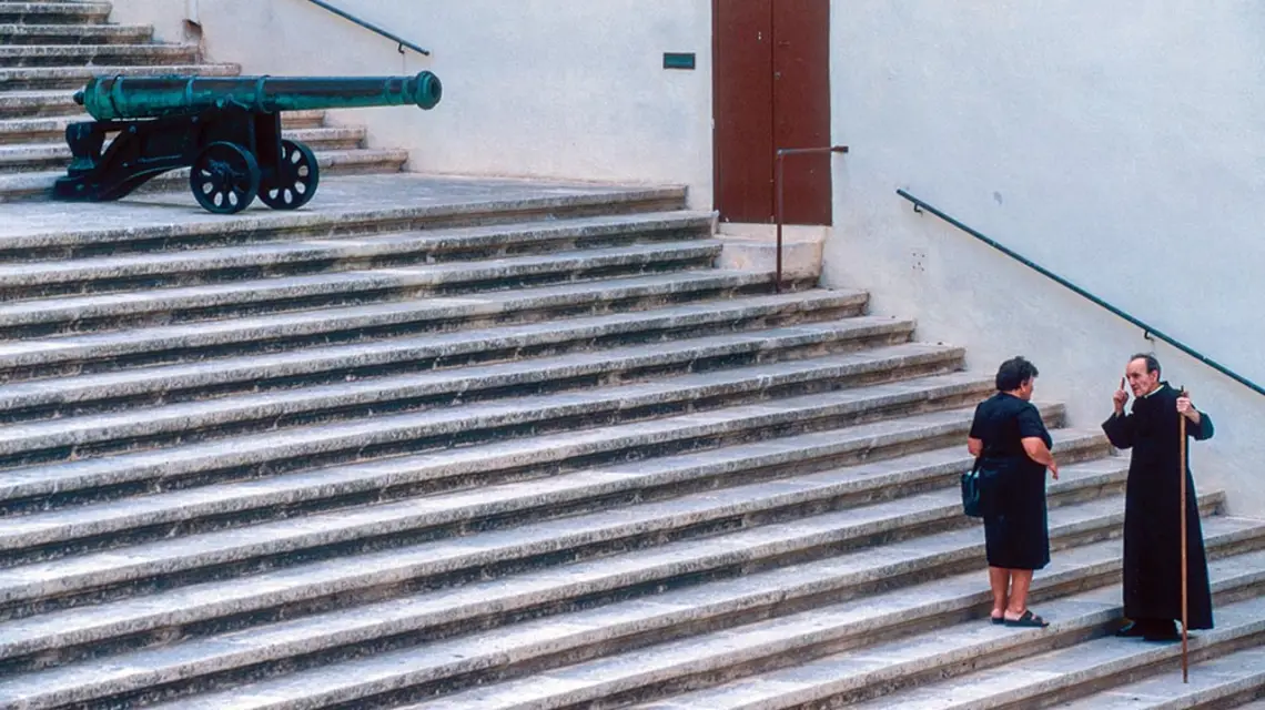 Cittadella na wyspie Gozo, Malta, lipiec 2000 r. / JIRI REZAC / VISUM / FORUM
