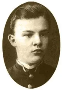 Wołodia Lenin w 1887 r. / 