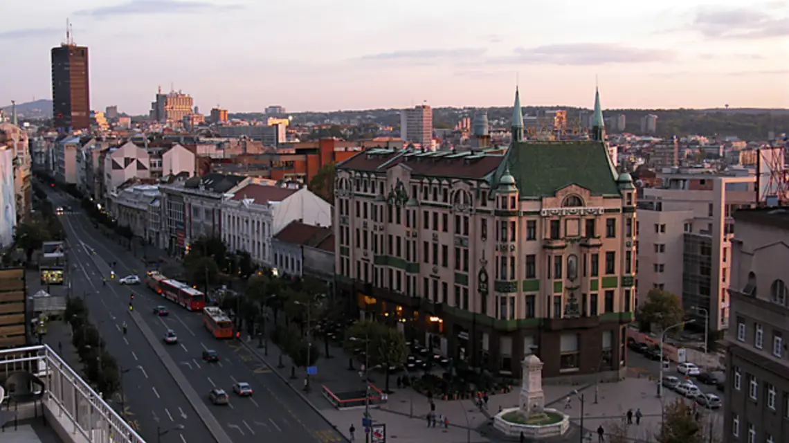 Panorama Belgradu / fot. Rade Radivojsa / 