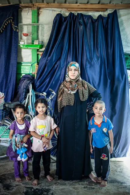W obozie uchodźców syryjskich, Zaatari, Jordania, 1 lipca 2018 r. / GRAŻYNA MAKARA