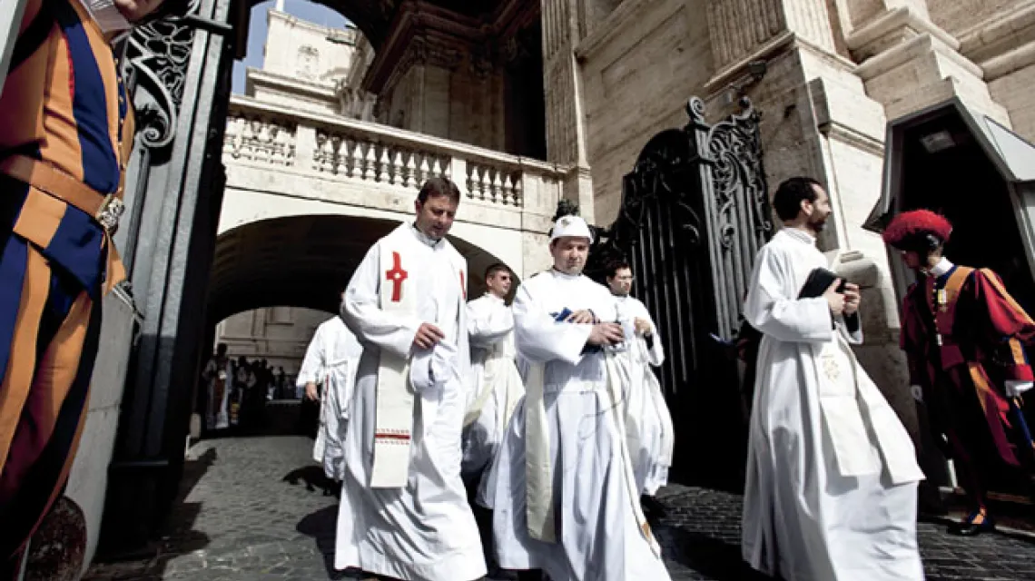 Uroczystości zamknięcia Roku Kapłańskiego, Watykan 11 czerwca 2010 r. / fot. Alessandra Benedetti / Corbis / 