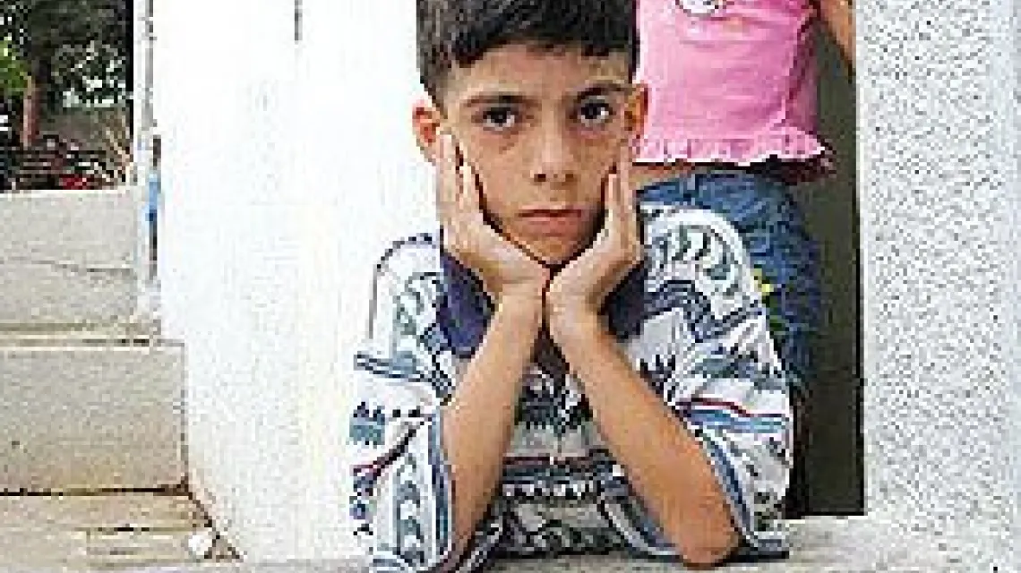 Dzieci uchodźców; Liban, sierpień 2006 r. / fot. PAH / 