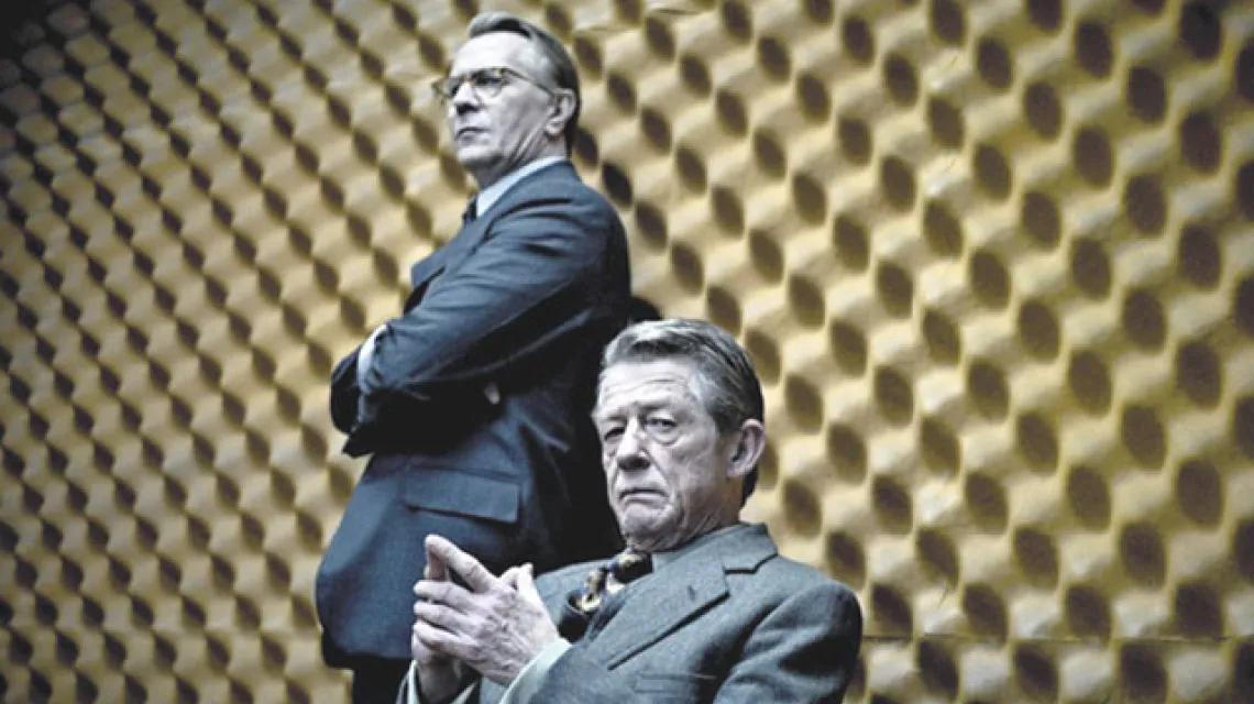 Gary Oldman i John Hurt w filmie "Szpieg" / fot. materiały prasowe / 