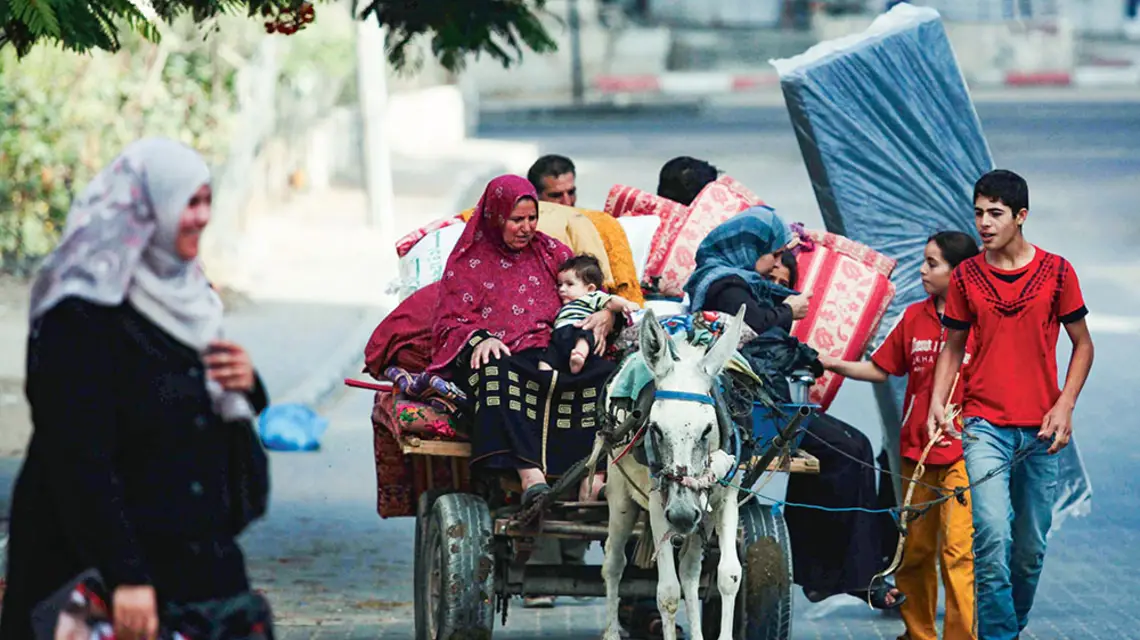 Gaza, Palestyna, lipiec 2014 r. / ASHRAF AMRA / ANADOLU AGENCY / GETTY IMAGES