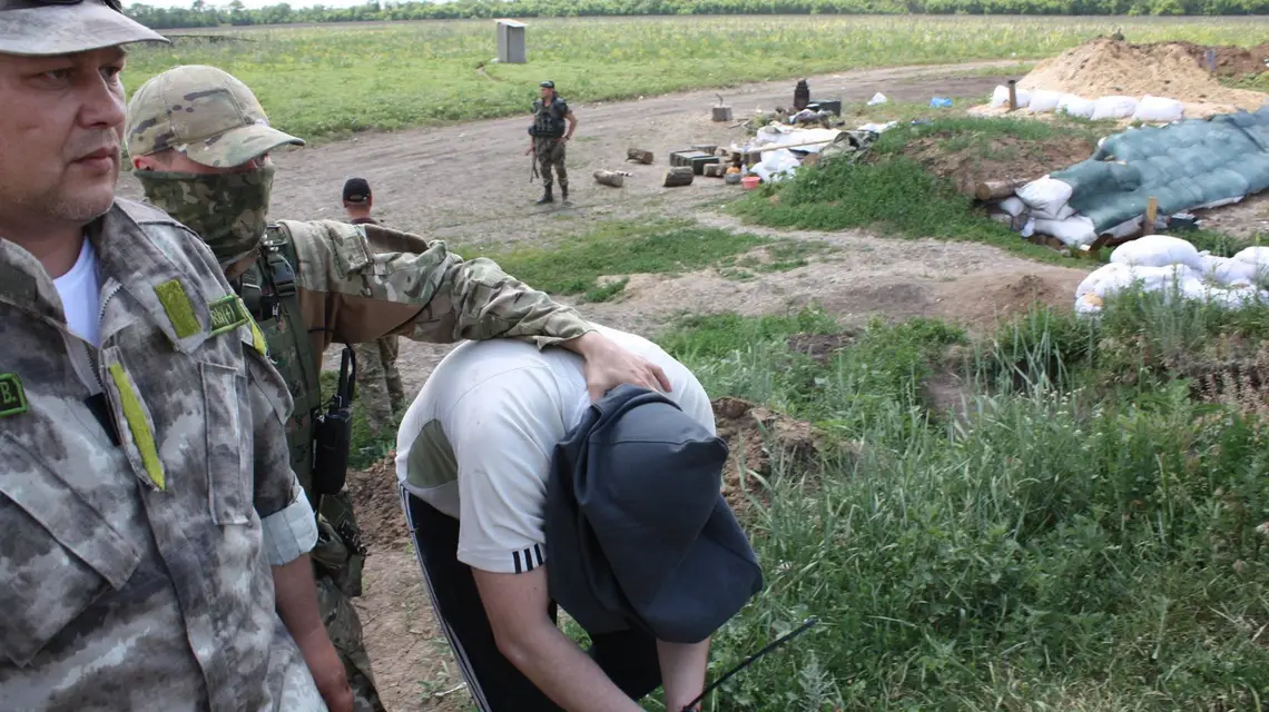 Wymiana jeńców między Ukraińcami a separatystami / fot. Paweł Reszka