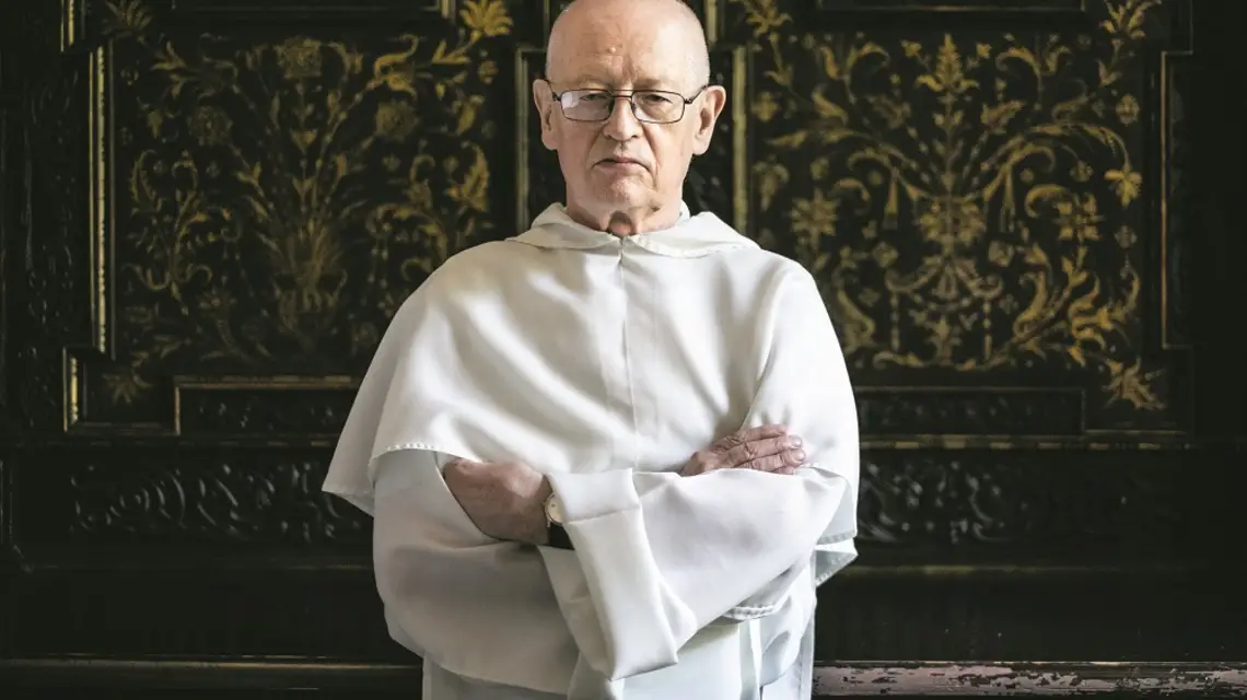 O. Jan Andrzej Kłoczowski. Kraków, czerwiec 2015 r. / / Fot. Kamila Zarembska, Tygodnik Powszechny